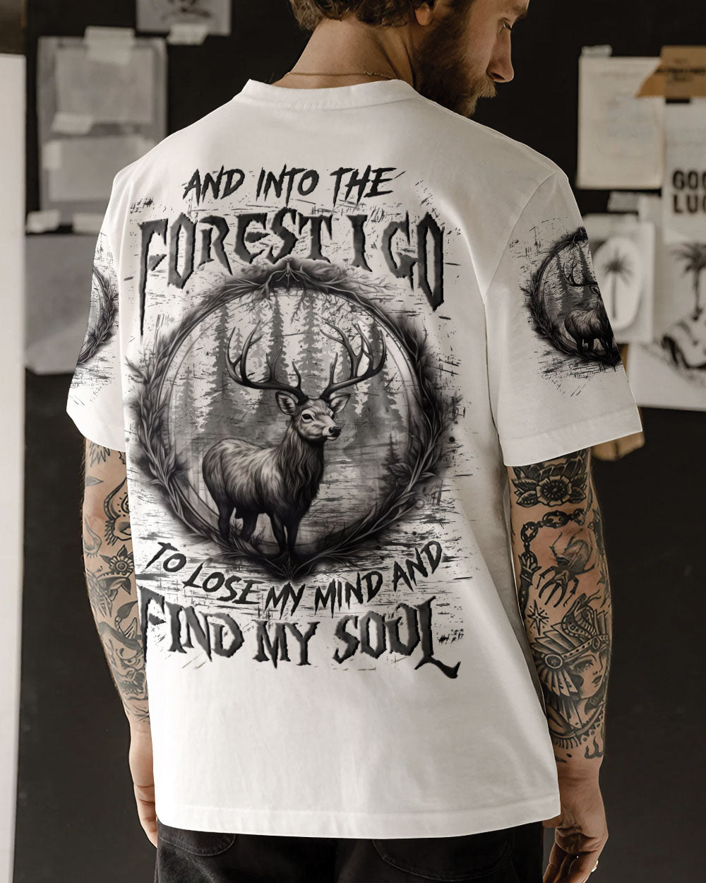 AND INTO THE FOREST I GO ALL OVER PRINT - YHLN2612243