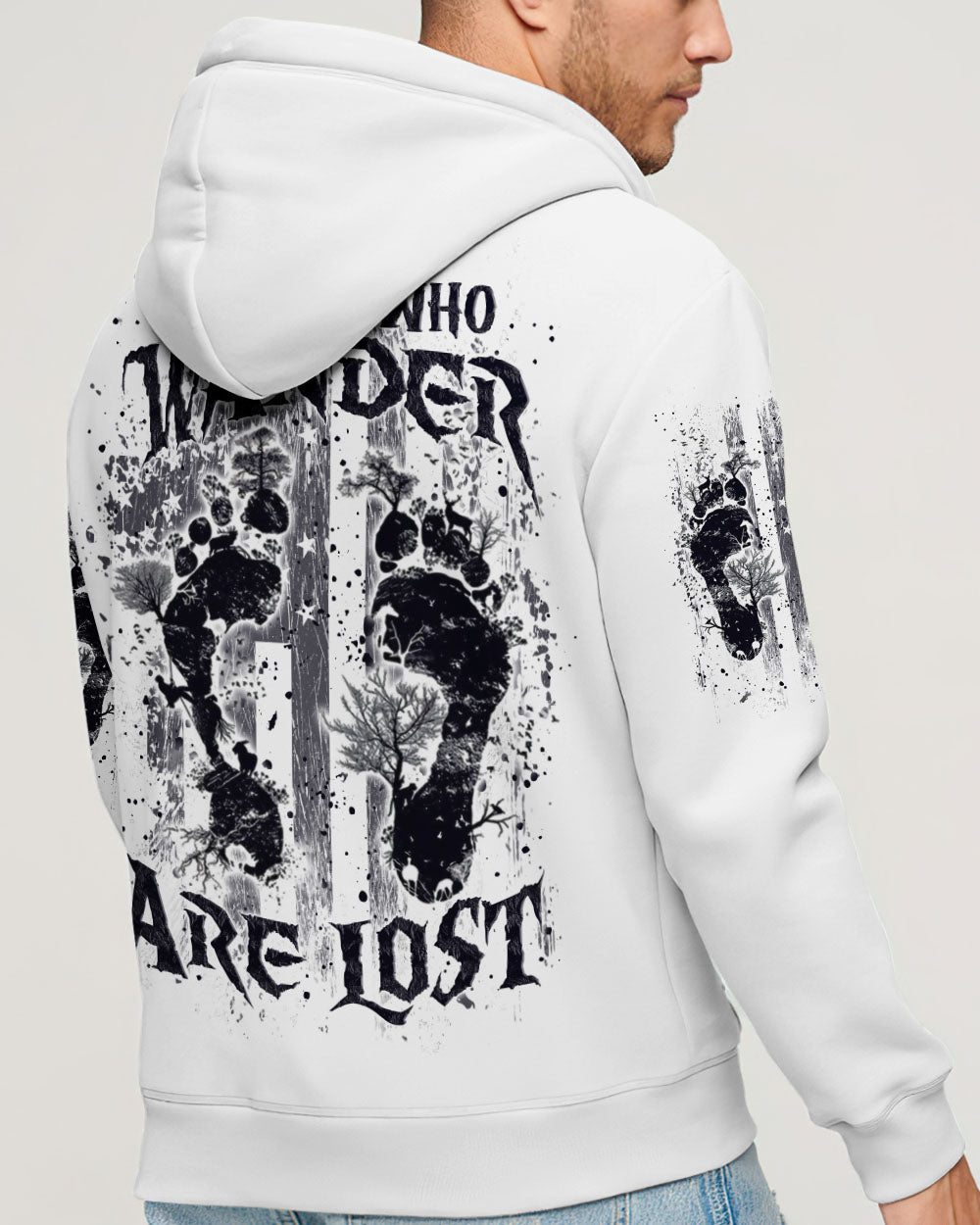 NOT ALL WHO WANDER ARE LOST ALL OVER PRINT - YHLN2709241