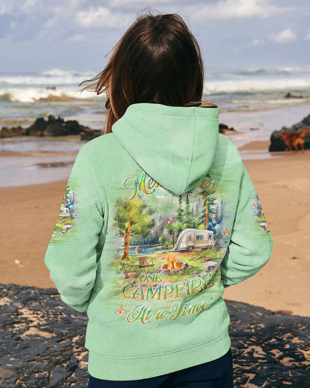 MAKING MEMORIES ONE CAMPFIRE AT A TIME ALL OVER PRINT - YHLT0208241