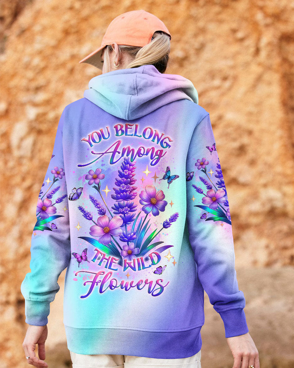 YOU BELONG AMONG THE WILDFLOWERS ALL OVER PRINT - YHLT0402253