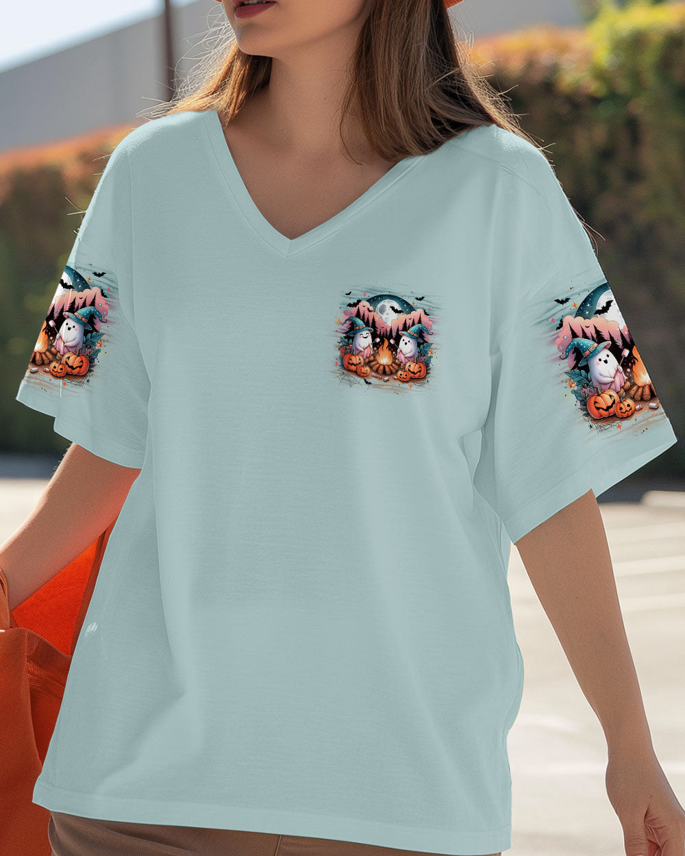 MAKING MEMORIES ONE CAMPFIRE AT A TIME HALLOWEEN ALL OVER PRINT - YHLT0409243