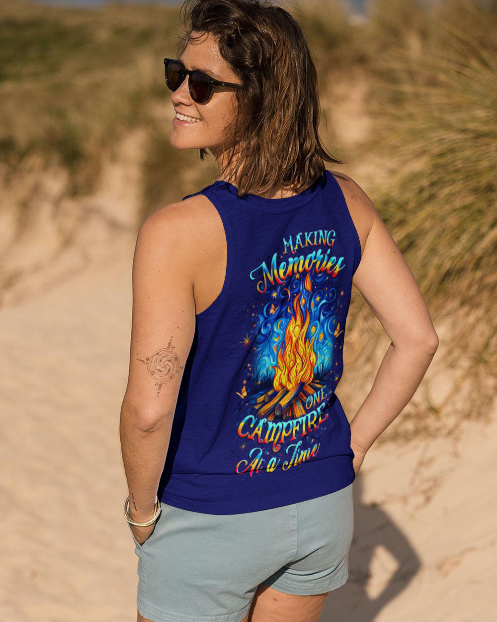 MAKING MEMORIES ONE CAMPFIRE AT A TIME ALL OVER PRINT - YHLT0710254