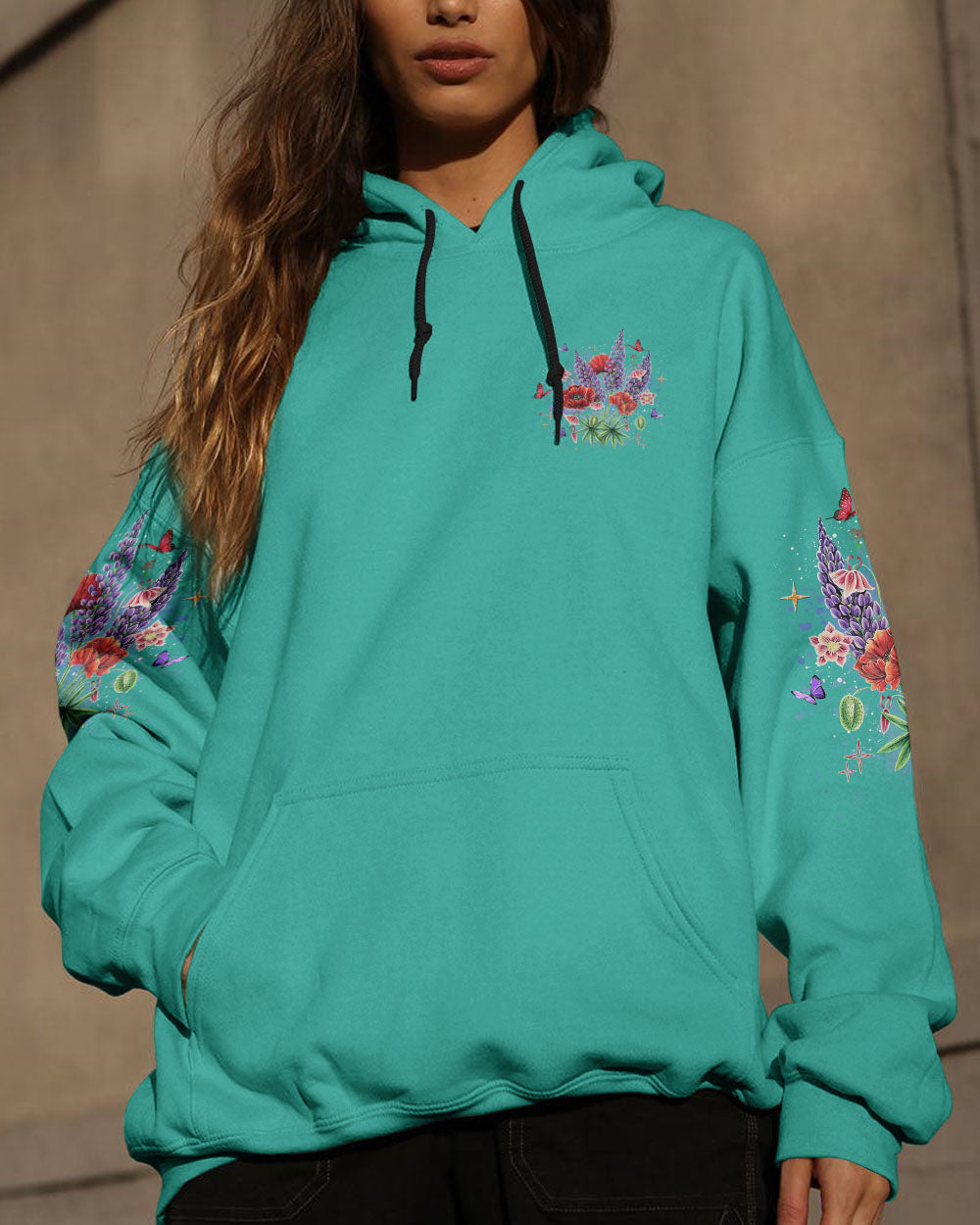 YOU BELONG THE WILDFLOWERS ALL OVER PRINT - YHLT0804254