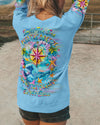SMELL THE SEA FEEL THE BREEZE COMPASS ALL OVER PRINT - YHLT1004253