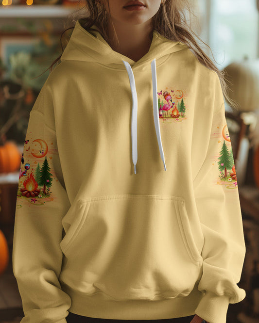 MAKING MEMORIES ONE CAMPFIRE AT A TIME FLAMINGO ALL OVER PRINT - YHLT1809243