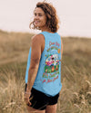 SOME GIRLS ARE BORN WITH CAMPING FLAMINGO ALL OVER PRINT - YHLT1809251