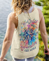 NOT ALL WHO WANDER ARE LOST COMPASS ALL OVER PRINT - YHLT2507242