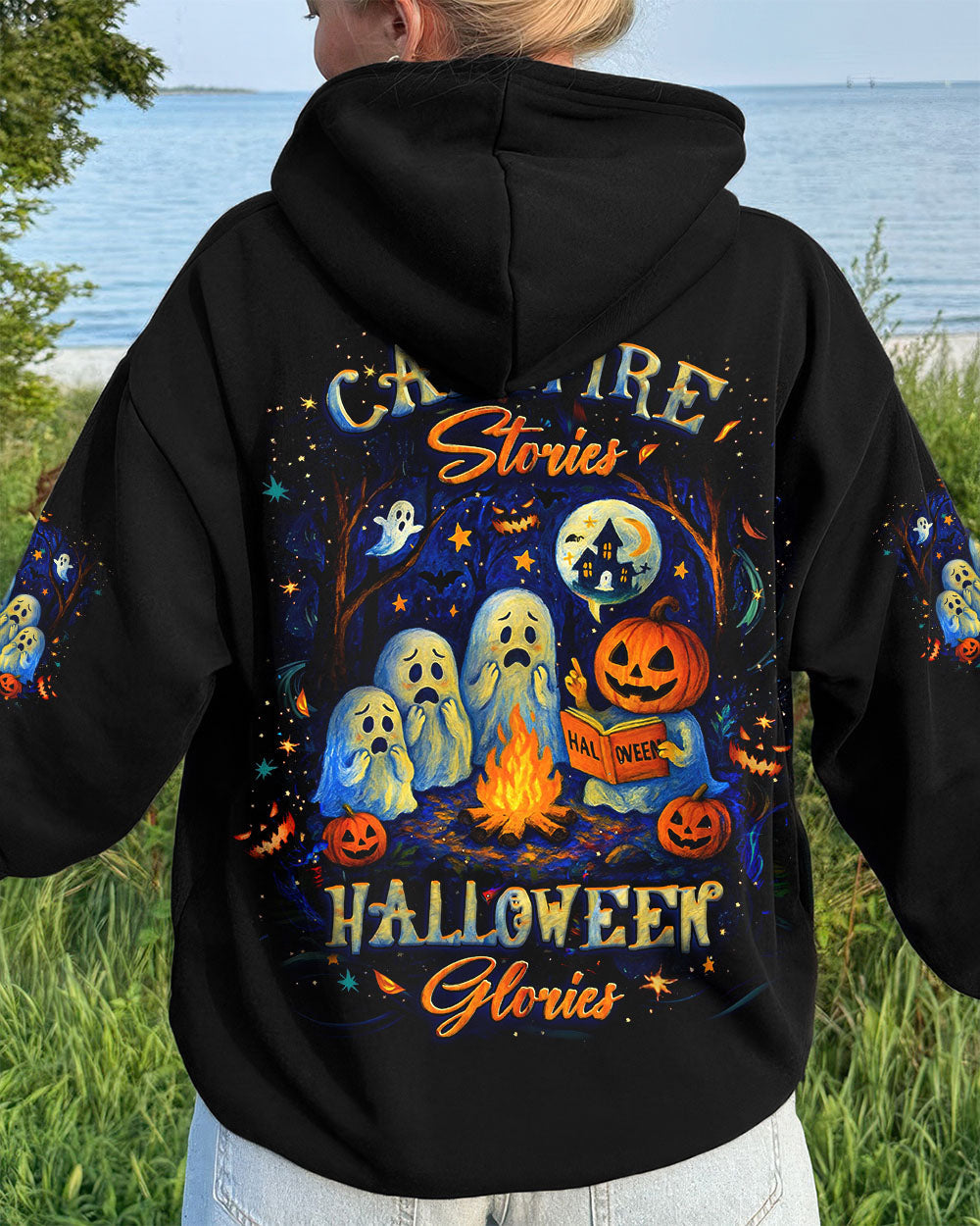 CAMPFIRE STORIES HALLOWEEN GLORIES HALLOWEEN ALL OVER PRINT - YHLT2807254