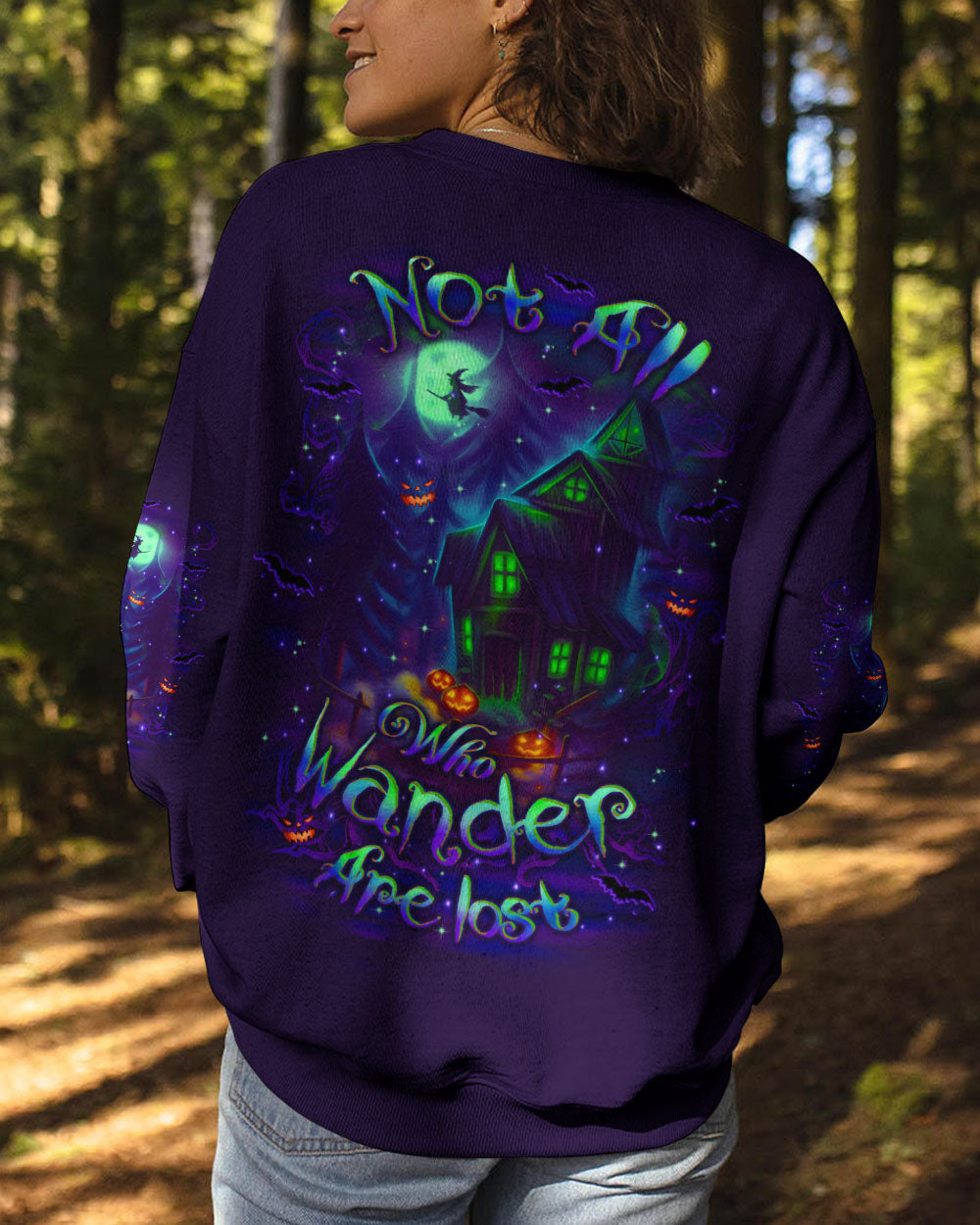 NOT ALL WHO WANDER ARE LOST HALLOWEEN ALL OVER PRINT - YHLT2907252