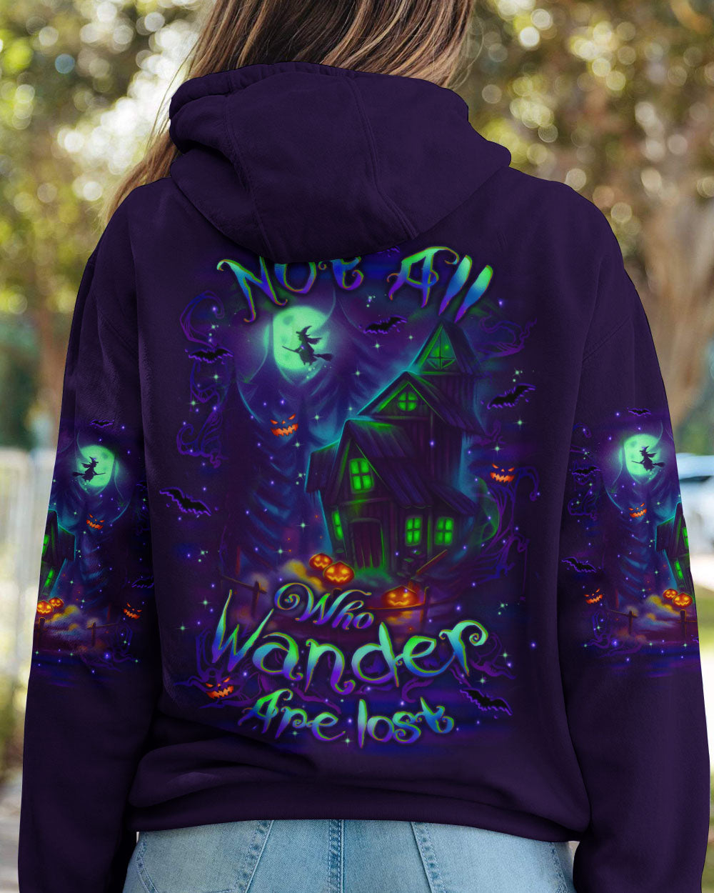 NOT ALL WHO WANDER ARE LOST HALLOWEEN ALL OVER PRINT - YHLT2907252
