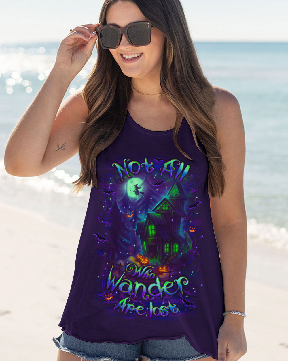 NOT ALL WHO WANDER ARE LOST HALLOWEEN ALL OVER PRINT - YHLT2907252