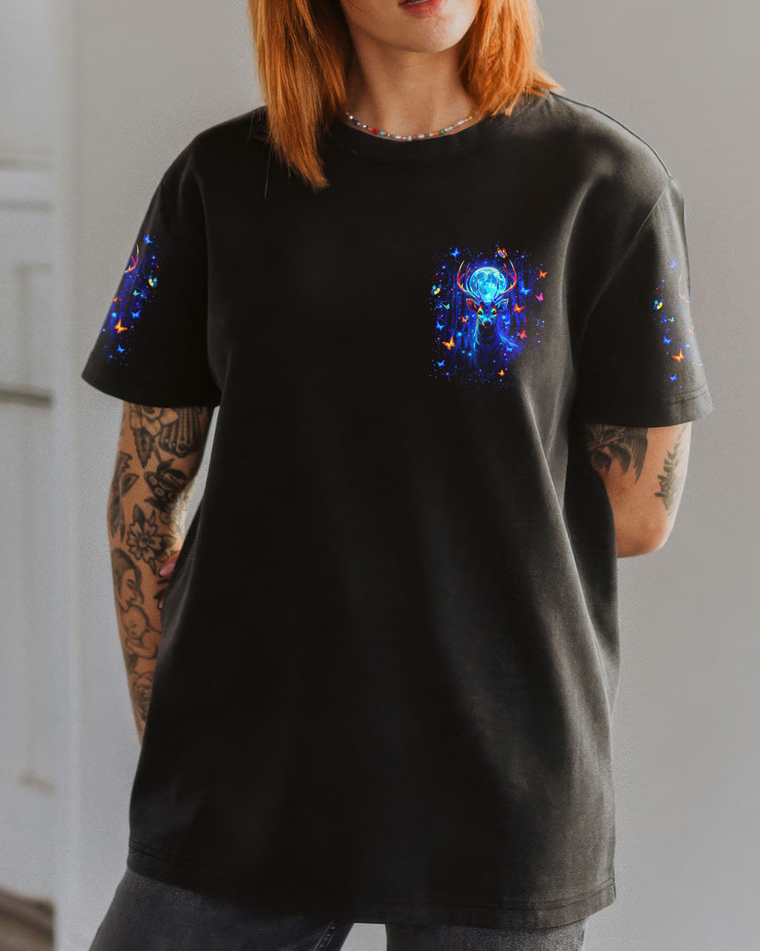 HELLO DARKNESS MY OLD FRIEND DEER ALL OVER PRINT - YHLT2910252