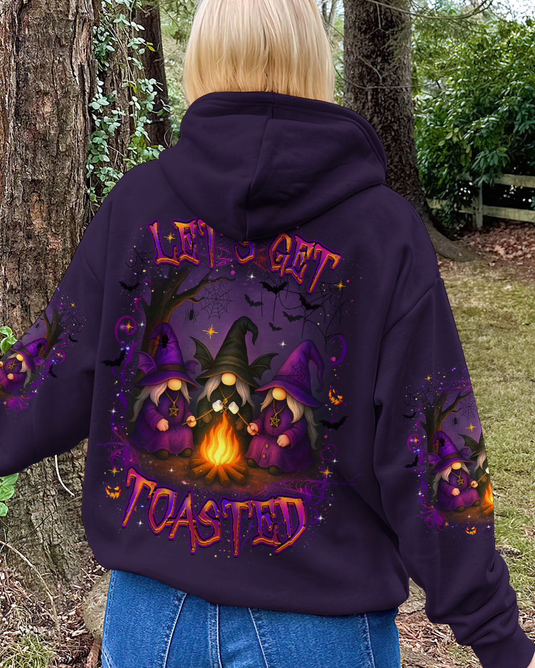 LET'S GET TOASTED HALLOWEEN ALL OVER PRINT - YHLT3107253