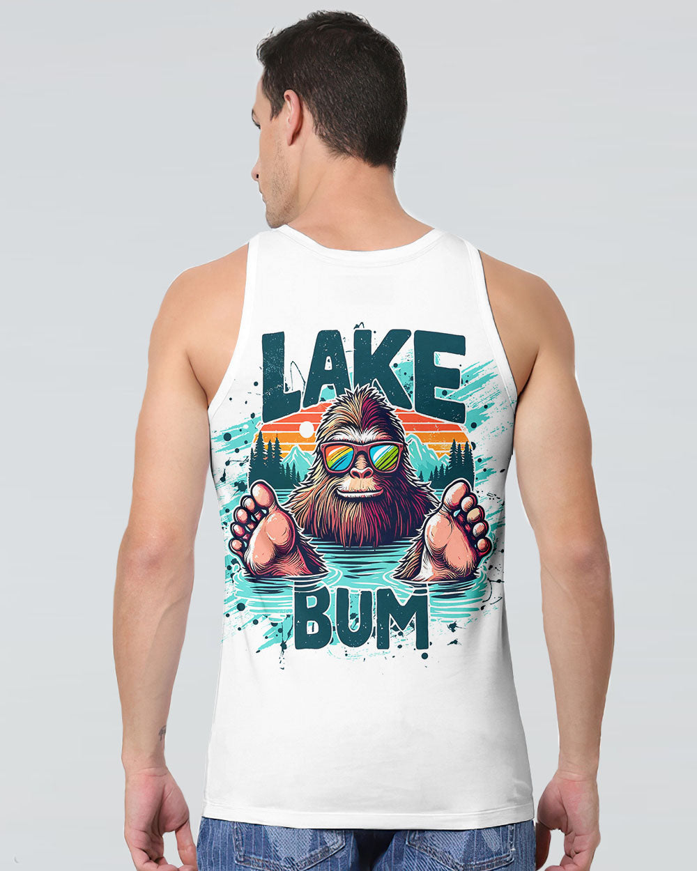 LAKE BUM BIGFOOT ALL OVER PRINT - TLTR0809251