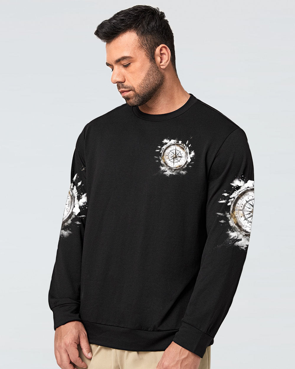 NOT ALL WHO WANDER ARE LOST COMPASS ALL OVER PRINT - TLNZ1403253