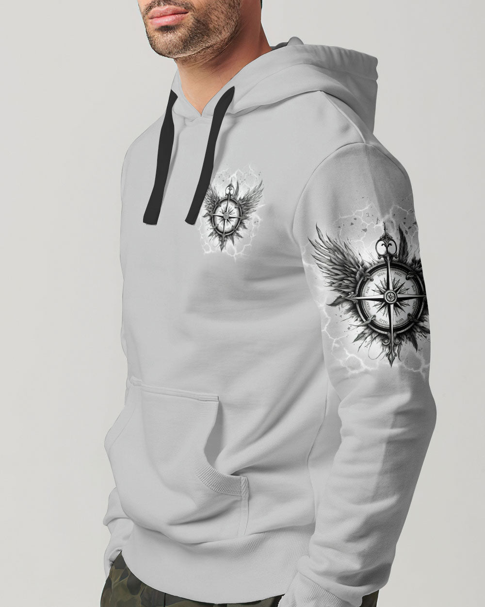 NOT ALL WHO WANDER ARE LOST COMPASS ALL OVER PRINT - TLTW1403253