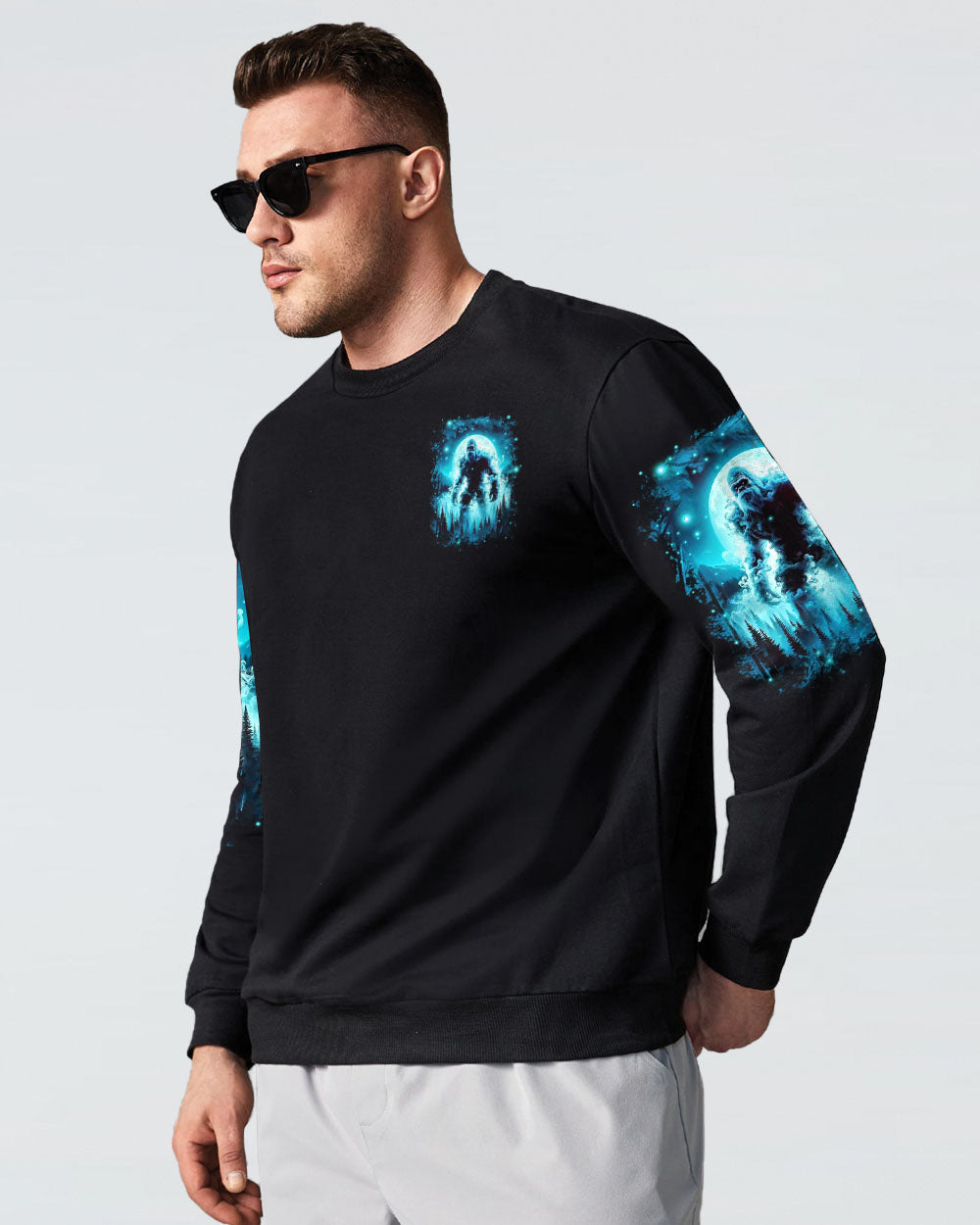 AND INTO THE FOREST I GO BIGFOOT ALL OVER PRINT - YHHN0603254