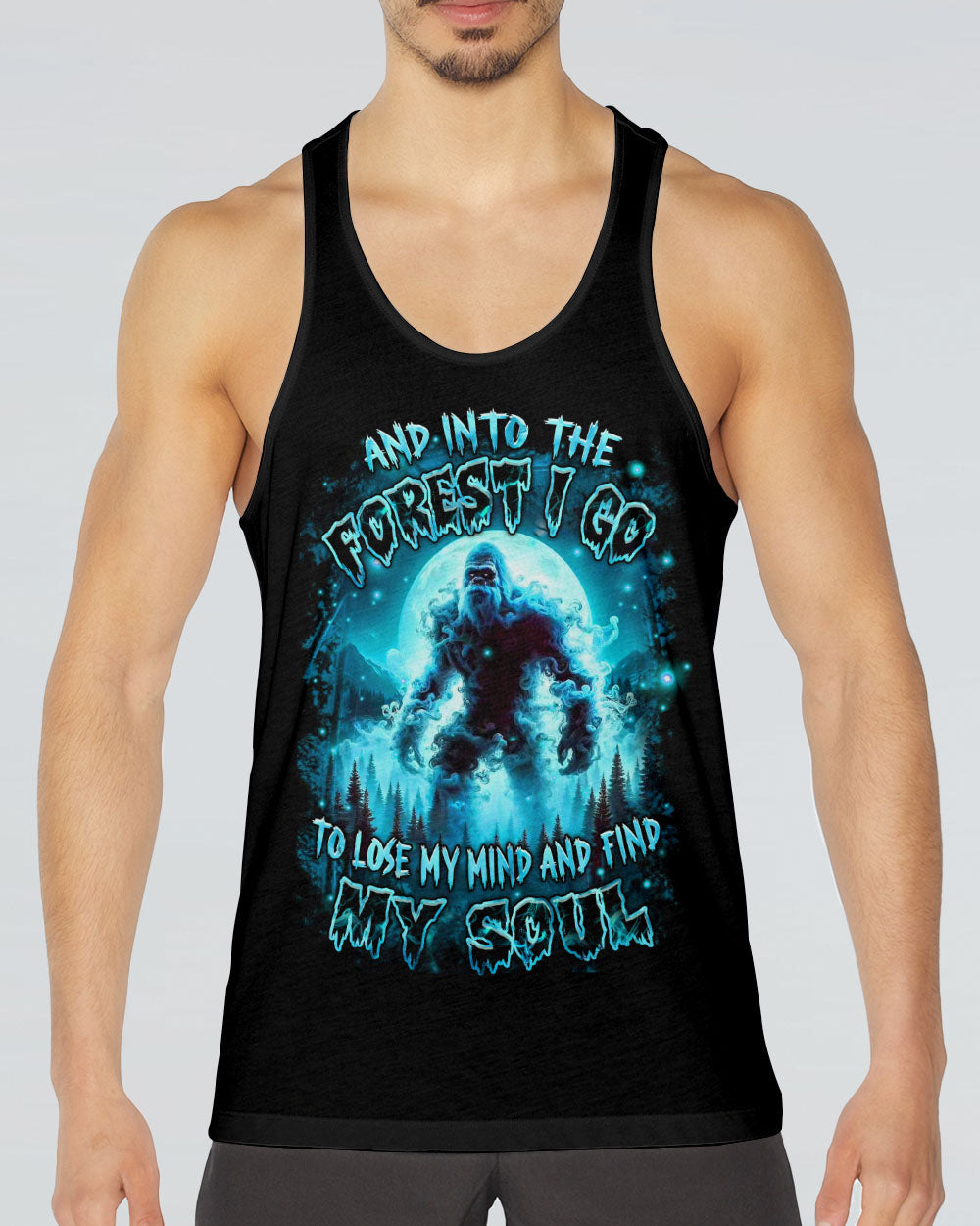 AND INTO THE FOREST I GO BIGFOOT ALL OVER PRINT - YHHN0603254