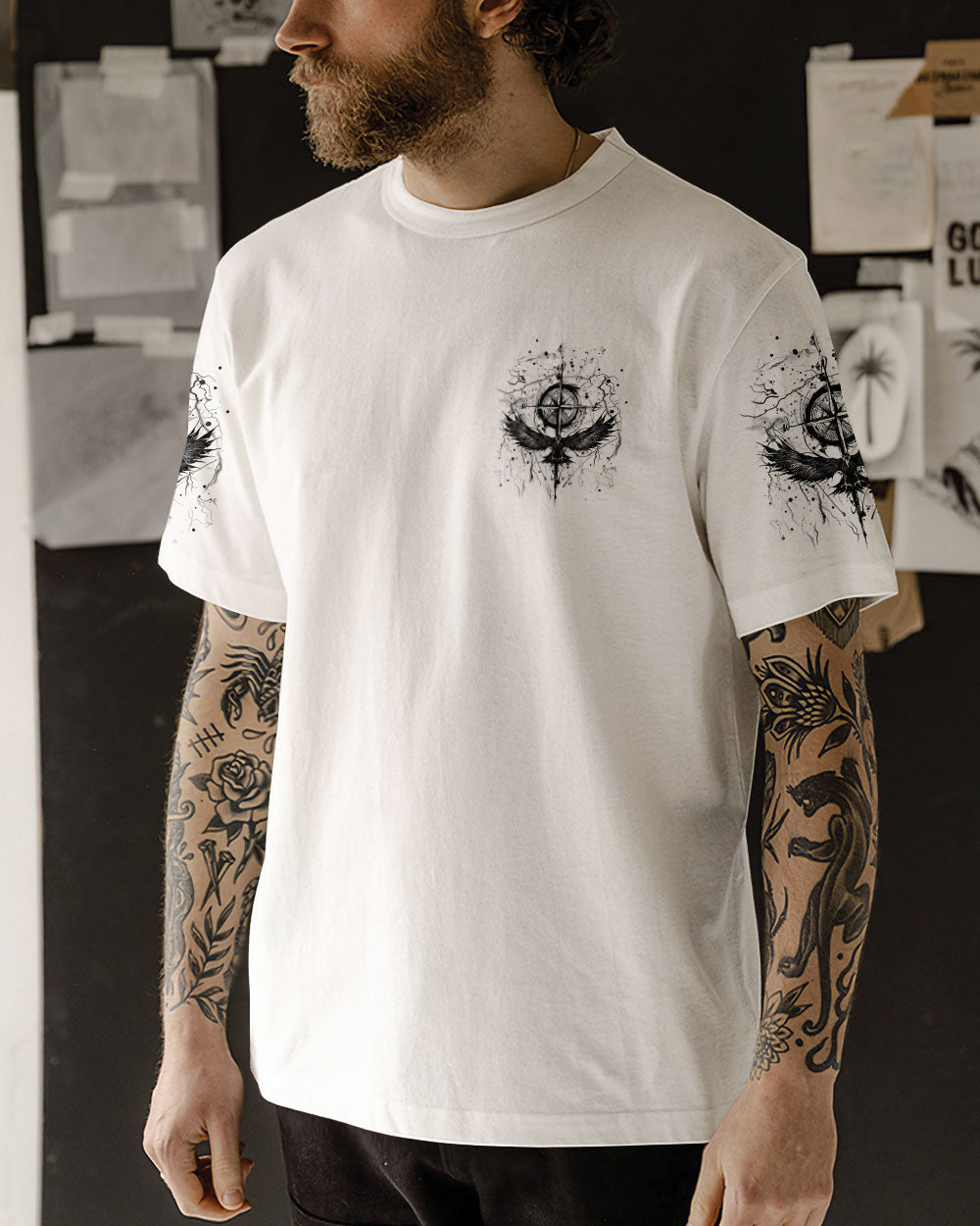 NOT ALL WHO WANDER ARE LOST ALL OVER PRINT - YHHN0710243