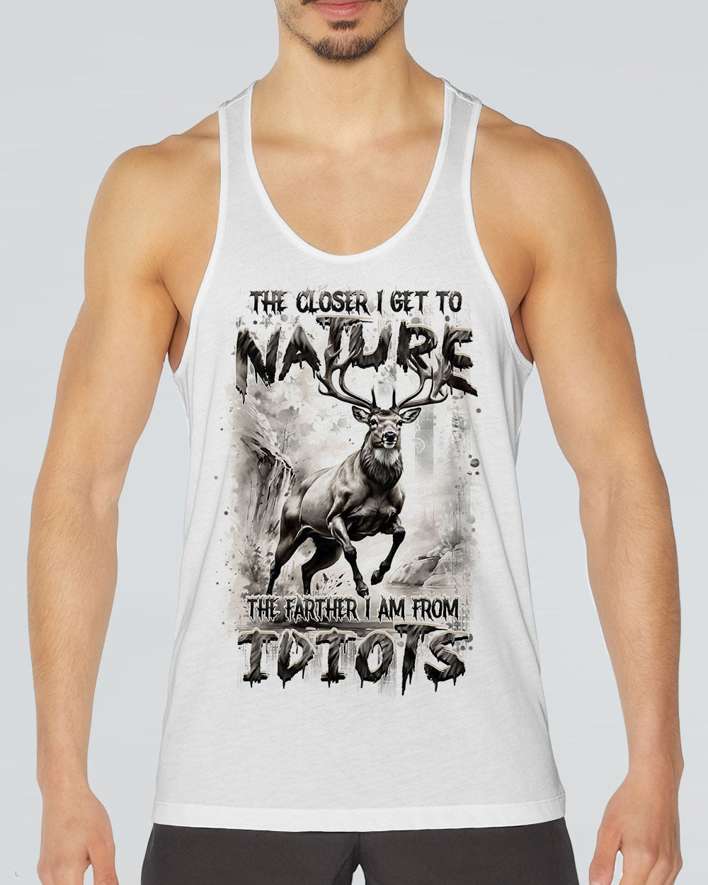THE CLOSER I GET TO NATURE ALL OVER PRINT - YHHN0811241
