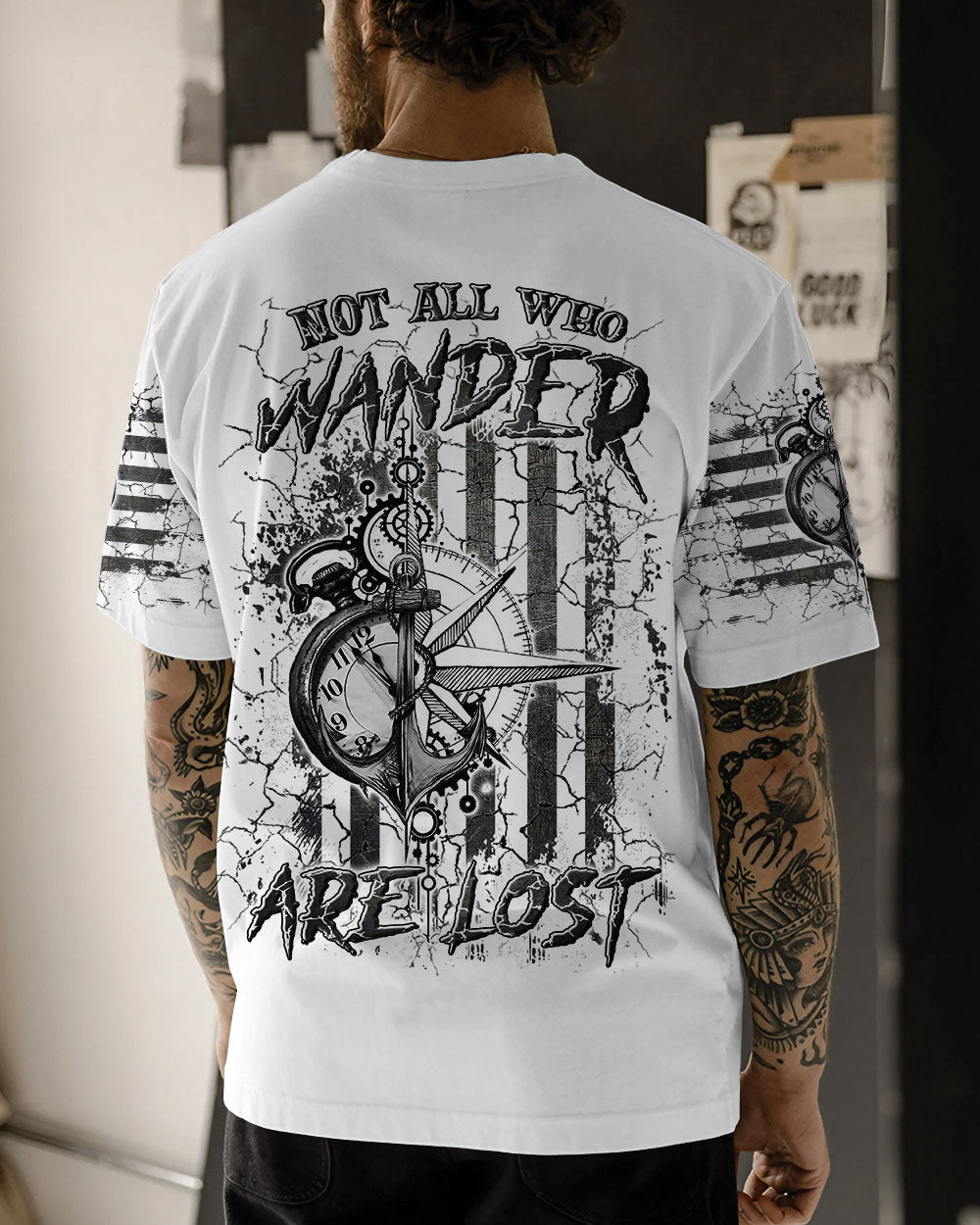 NOT ALL WHO WANDER ARE LOST ALL OVER PRINT - YHLN0811241