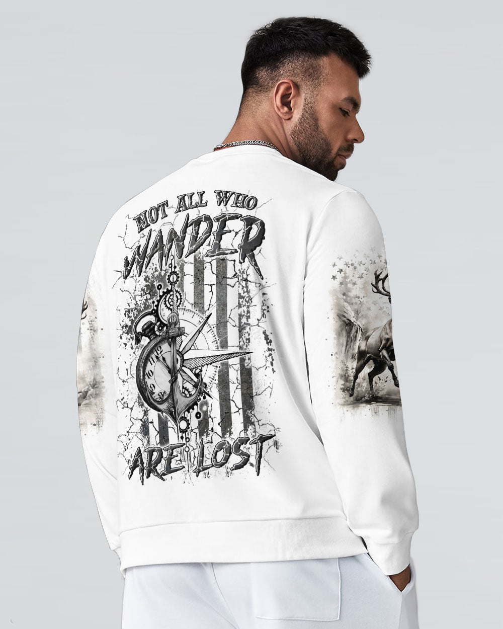 NOT ALL WHO WANDER ARE LOST ALL OVER PRINT - YHLN0811241