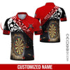 BlueJose Love Trumpet Darts Personalized Name Shirt (12 Colors)
