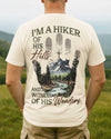 BlueJose I'm A Hiker Of His Hills Personalized Hiking Shirt - Sand
