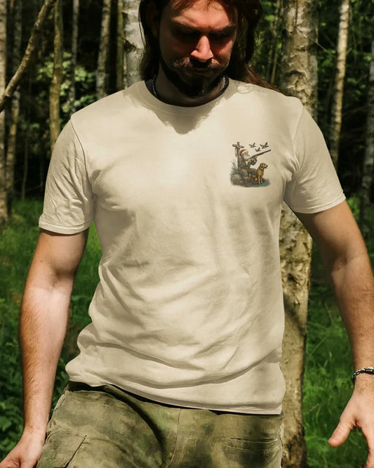 BlueJose I've Got The Hunt In My Hands And The Cross In My Soul Shirt, Personalized Hunting 3D Shirt