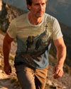 BlueJose We Don't Hike For The View We Hike For The Cross Above It Personalized Hiking 3D Shirt