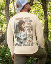 BlueJose Some Hike To See The World Personalized Hiking Shirt - Beige