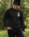 BlueJose Some Hike To See The World Personalized Hiking Shirt - Black