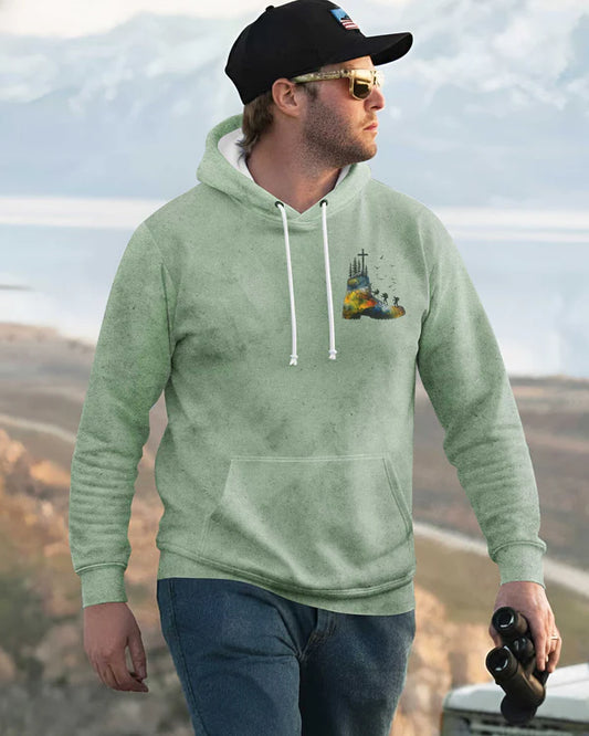 BlueJose When God Gives You Mountains Personalized Hiking Shirt - Green