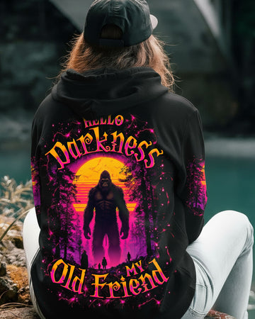 HELLO DARKNESS MY OLD FRIEND BIGFOOT ALL OVER PRINT - TLNO0311251