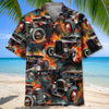 Bluejose Vintage Hot Rod Art Hawaiian Shirt