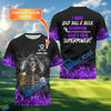 BlueJose I Make Golf Ball And Beer Skull Golf Polo Shirt, Customized Name & Team Name 3D Shirts (4 Colors)