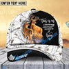 BlueJose The Best Deer Couple Hunting Classic Cap Multicolor Personalized Hat 3D