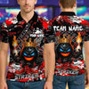 BlueJose Bowling And Pins King Flame Ball Customized Name, Team Name 3D Shirt (4 Colors)