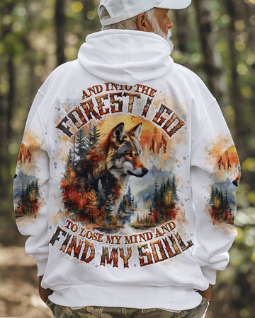AND INTO THE FOREST I GO WOLF ALL OVER PRINT - TLNO0303252