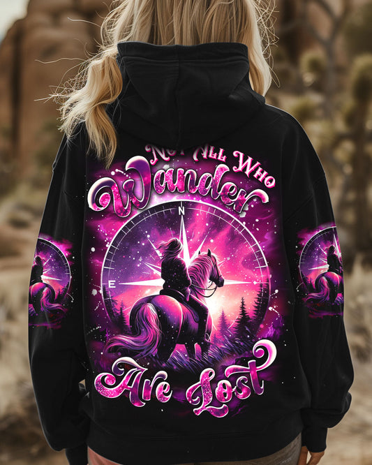  NOT ALL WHO WANDER ARE LOST HORSE ALL OVER PRINT - YHDU2211241