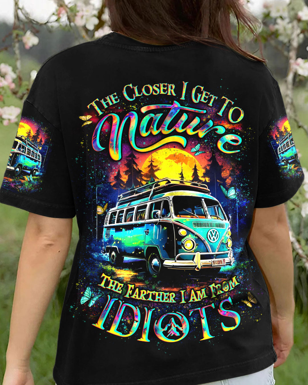 THE CLOSER I GET TO NATURE ALL OVER PRINT - YHDU2308241