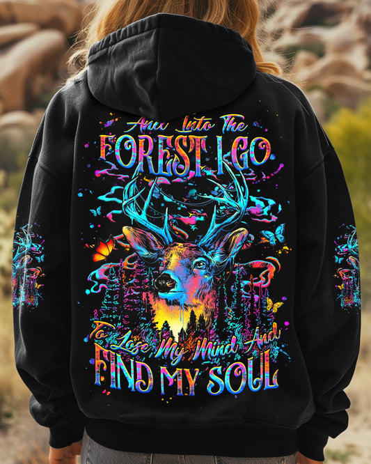 AND INTO THE FOREST I GO DEER ALL OVER PRINT - YHHG2706251