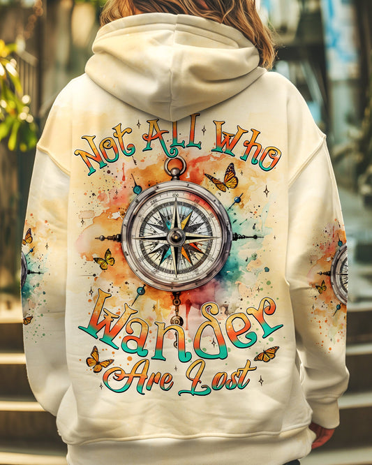 NOT ALL WHO WANDER ARE LOST COMPASS ALL OVER PRINT - TYQY2810243