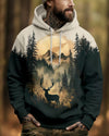 DEER FOREST ALL OVER PRINT - YHLN1012252