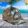 BlueJose Custom Name Blue Marlin Fishing Rod Cap