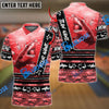 BlueJose Bowling And Pins Fury Shark Multicolor Customized Name 3D Shirt (4 Colors)