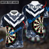 BlueJose Darts Fire Thunder Arrow Pattern Personalized Name Shirt (6 Colors)