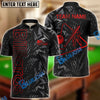 BlueJose Billiards Ball 8 New Metalic Style Personalized Name, Team Name Unisex Shirt ( 6 Colors )