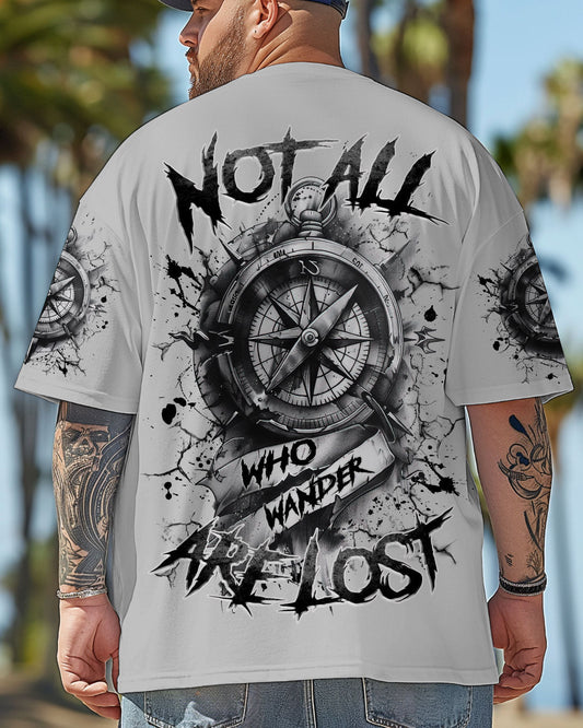 NOT ALL WHO WANDER ARE LOST COMPASS ALL OVER PRINT - TLNZ1303252