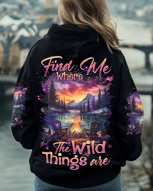 FIND ME WHERE THE WILD THINGS ARE ALL OVER PRINT  - TLNZ0811244